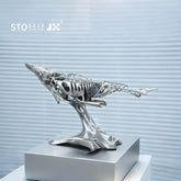 Stodeer Mechanical Metal Humpback Whale Model– Premium Steampunk 3D Metal Art model for Collectors, Decor & Gift Giving-SD-03